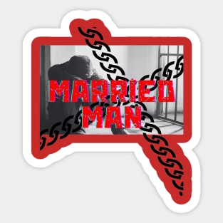 married man Sticker